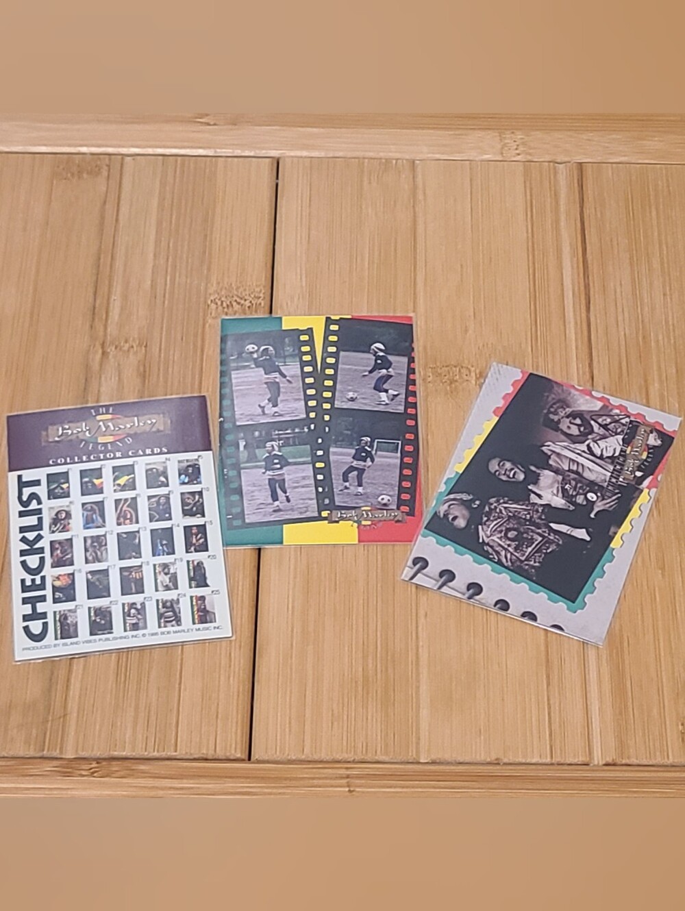1995 Bob Marley Collectors Cards